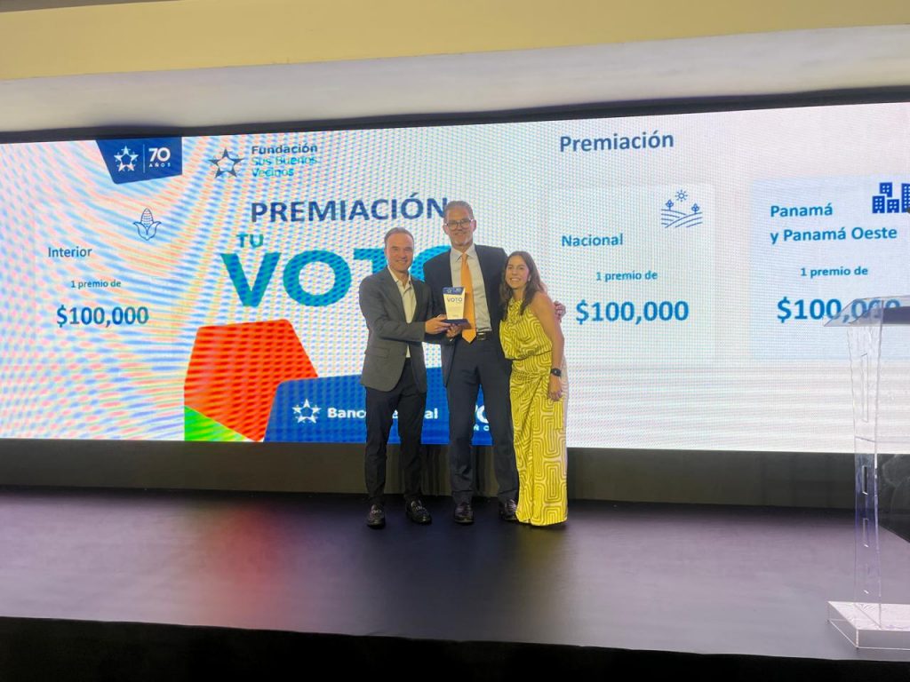 Fundacáncer gana en Tu Voto Cuenta 2025 de Banco General y Fundación Sus Buenos Vecinos